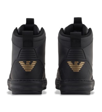 EA7 Slasher High Sneakers schwarz