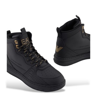 EA7 Slasher High Sneakers schwarz