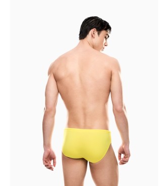 EA7 Slip da bagno tecnici gialli