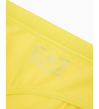 EA7 Slip da bagno tecnici gialli