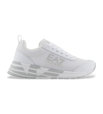 EA7 Crusher Distance Mesh Running Shoes white