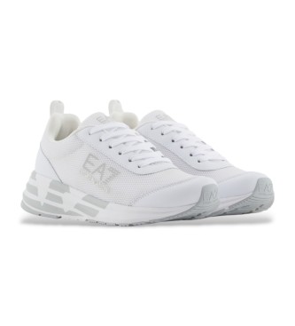 EA7 Zapatillas Deportivas Crusher Distance de malla  blanco