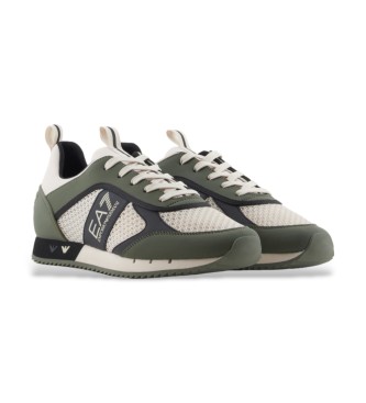 EA7 Trainers Black & White beige, green