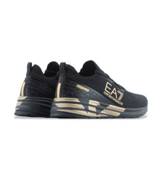 EA7 Crusher Afstand Knit Schoenen zwart