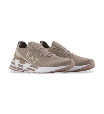 EA7 Zapatillas Crusher Distance Knit beige 