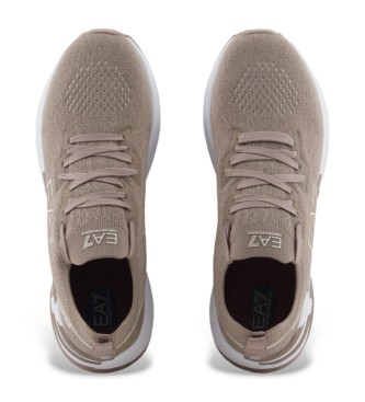 EA7 Crusher Afstand Knit Schoenen beige 