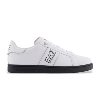 EA7 Zapatillas de piel Classic blanco