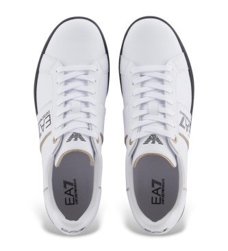 EA7 Zapatillas de piel Classic blanco