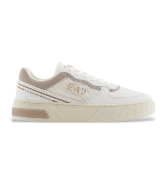 EA7 Premium Court Sneakers blanc