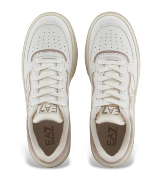 EA7 Premium Court Sneakers blanc