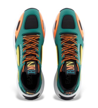 EA7 Trainers Infinity Cage green