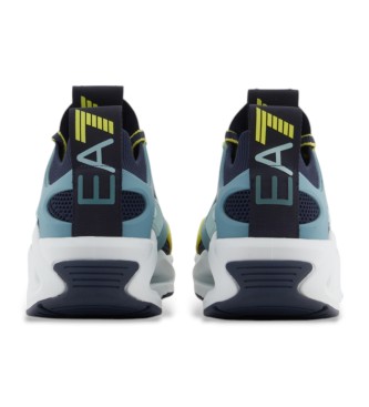 EA7 Baskets Infinity Cage bleu