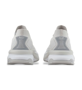 EA7 Scarpe da ginnastica Crusher Distance Sonic Knit grigio chiaro