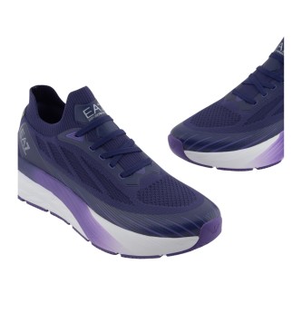 EA7 Crusher Distance Sonic Knit Shoes navy