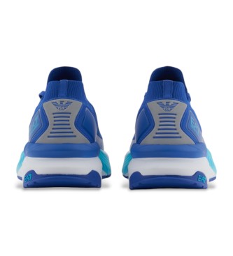 EA7 Chaussures Crusher Distance Sonic Knit bleu