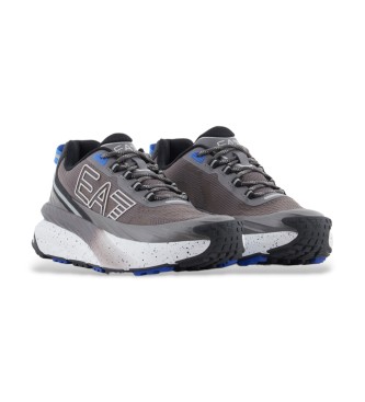 EA7 Crusher Distance Sonic Trail Shoes grey