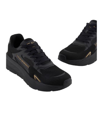 EA7 Chaussures Crusher Sonic Mix noires