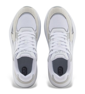 EA7 Chaussures Crusher Sonic Mix blanches