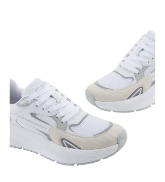 EA7 Chaussures Crusher Sonic Mix blanches