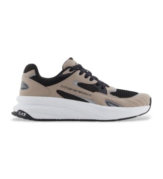 EA7 Crusher Sonic Mix beige skor