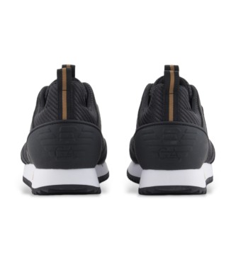 EA7 Lifestyle Sneakers zwart