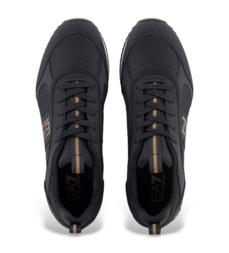 EA7 Lifestyle Sneakers zwart