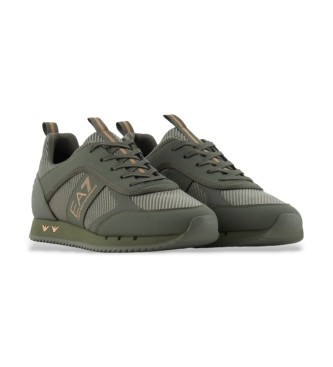 EA7 Sapatos lifestyle verdes