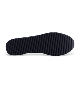 EA7 Sneakers con lacci blu navy, neri e bianchi