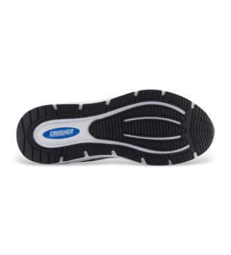 EA7 Zapatillas  con logo en relieve blanco, negro