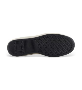 EA7 Zapatillas de piel X8X195 granate