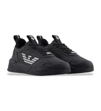 EA7 Czarne buty sportowe z logo