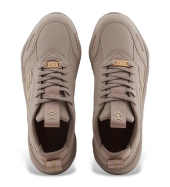 EA7 Trainers Ace Runner Monogram brown