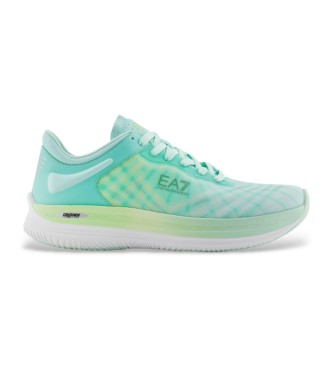 EA7 Sneakers tecniche turchesi