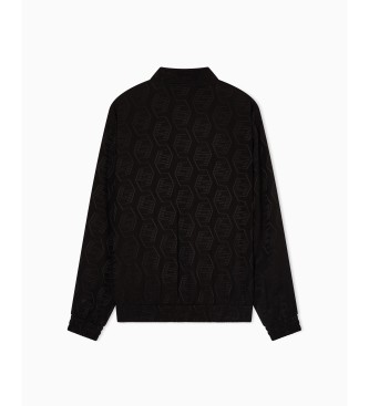 EA7 Conjunto de futebol M Preto