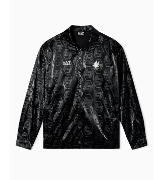 EA7 Fodboldjakke M Sort