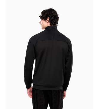 EA7 Sweatshirt Fodbold sort