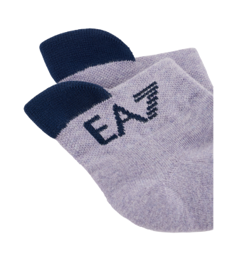 EA7 Nogavice Pro lila
