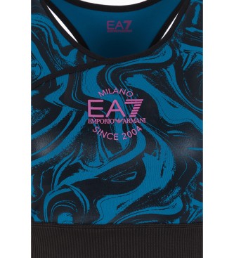 EA7 Sujetador deportivo Ventus7 azul