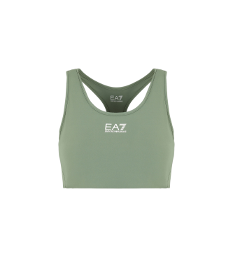 EA7 Reggiseno sportivo Dynamic Athlete in tessuto tecnico VIGOR7 verde