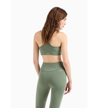 EA7 Dynamic Athlete sports bra in technical fabric VIGOR7 green