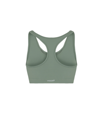 EA7 Dynamic Athlete sports bra in technical fabric VIGOR7 green