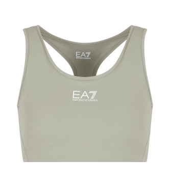 EA7 Reggiseno sportivo Dynamic Athlete in tessuto tecnico verde Vigot7