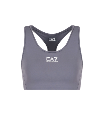 EA7 Soutien-gorge de sport Dynamic Athlete en tissu technique Vigor7 gris