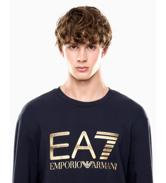 EA7 Felpa con logo grande 
