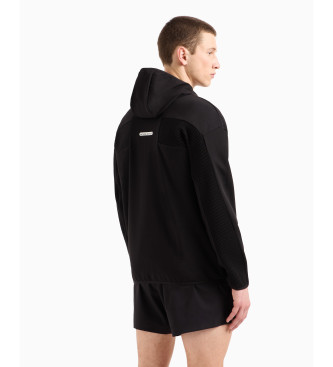EA7 Sudadera con capucha Dynamic Athlete negro