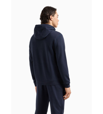 EA7 Sweatshirt mit Kapuze Lisa navy