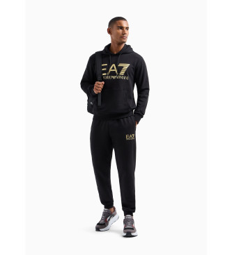 EA7 Lisa hoodie zwart