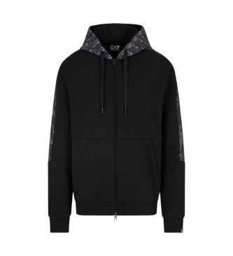 EA7 Hooded sweatshirt Zwart mix