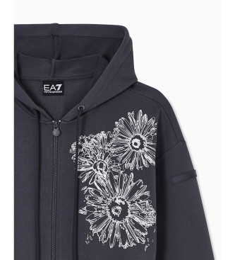 EA7 Moletom Graphic Series cinza