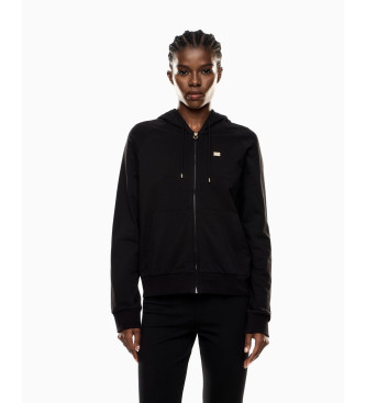 EA7 Core Lady hooded sweatshirt black